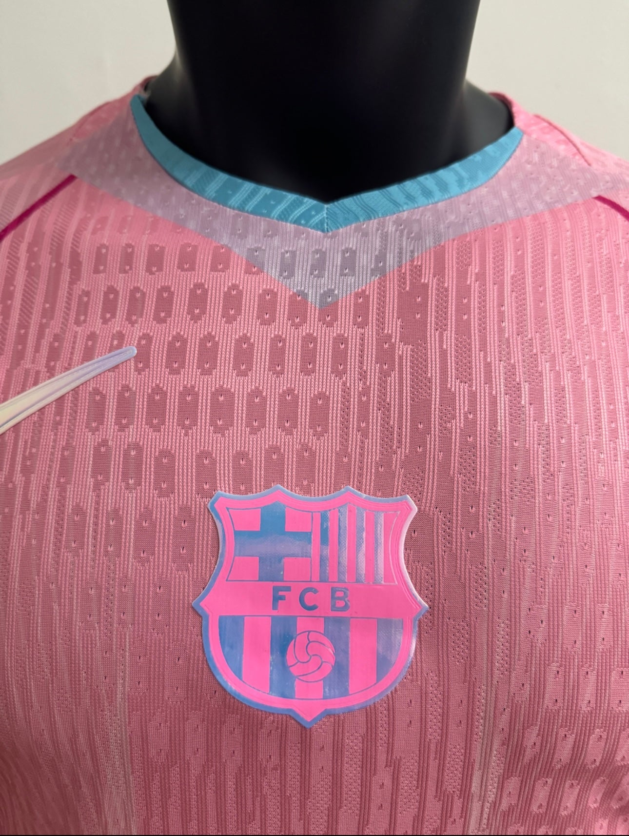 Barcelona 25/26 Concept Pre Match Player Jersey-Pink