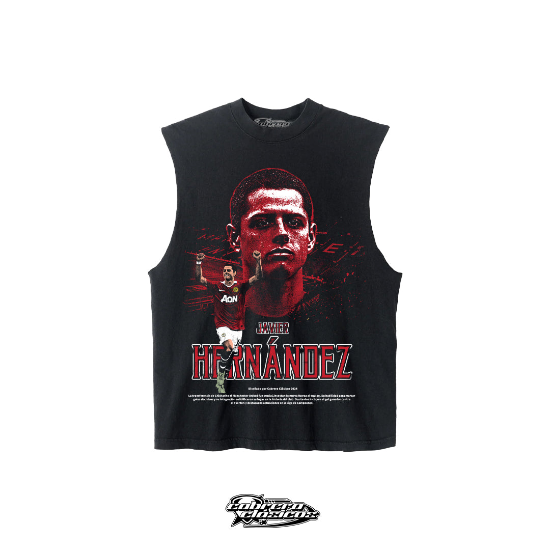 Javier Hernández Man United Sleeveless Tee