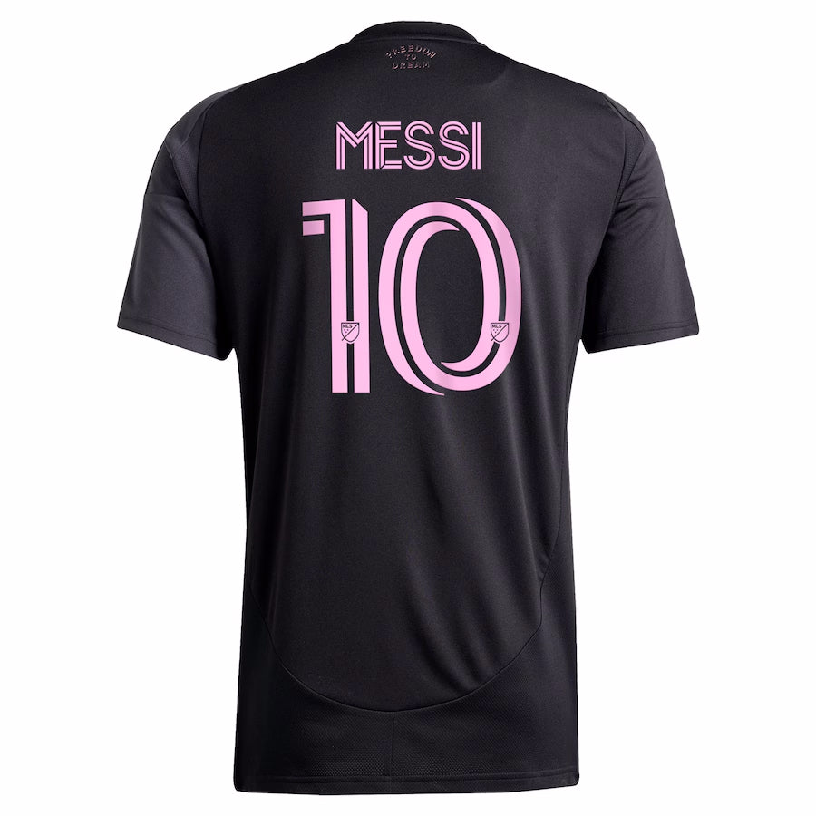 Inter Miami CF Lionel Messi Black 2025 Away Player Jersey