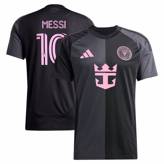 Inter Miami CF Lionel Messi Black 2025 Away Player Jersey